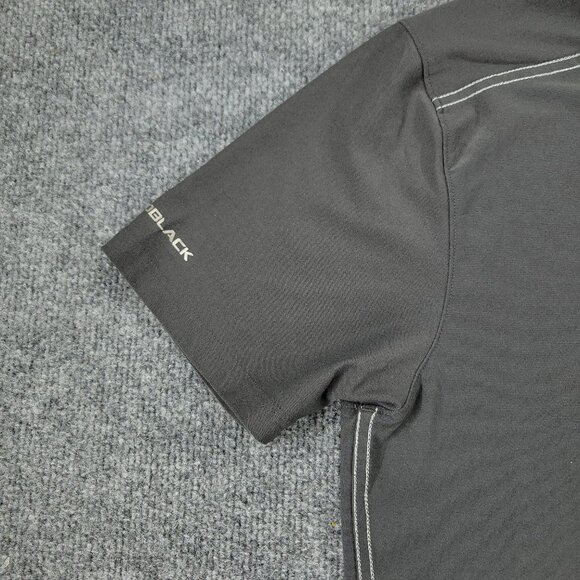 Under Armour Shirt Men Medium Gray HeatGear Logo Graphic Tee Short Sleeve Adult - Picture 5 of 14